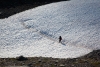 Auch einige Schneefelder sind zu überqueren