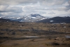 Blick zu den Bergen des Padjelanta Nationalparks