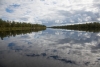 Die unterste Flussstrecke paddelt sich meist ruhig und gemütlich