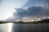 Herrliche Abendstimmung am See Fálesjávrre