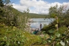 Beginn der Portage zum See Lulep Miehkak