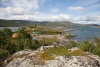 Zeltplatz auf einer kleinen Insel im See Lulep Miehkak