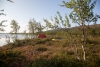 Übernachtungsplatz am See Bartávrre